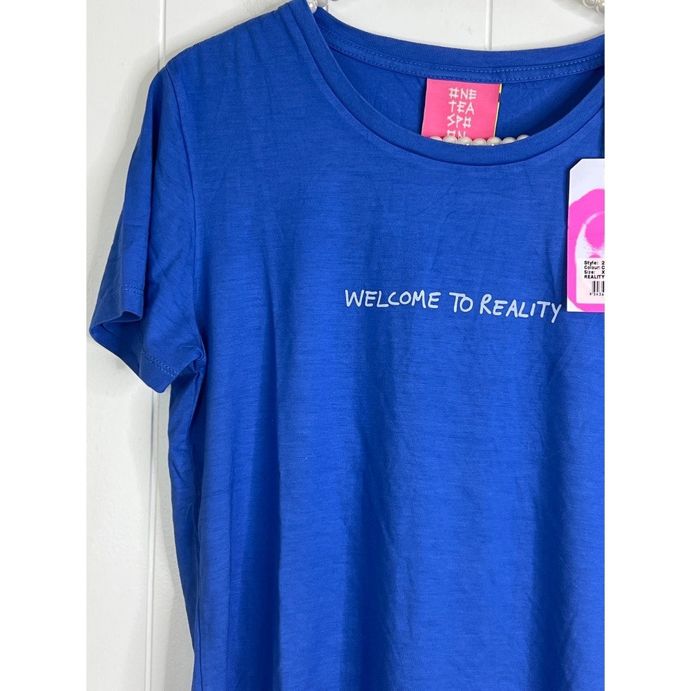 One Teaspoon Welcome To Realty Fitted Tee‎ NWT - Picture 5 of 9